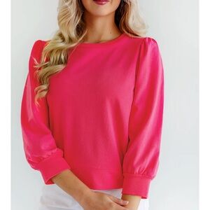 The Beaufort Bonnet Company Pink Blouse NWT